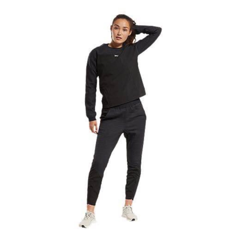 BRAND NEW women reebok thermowarm black pants size M